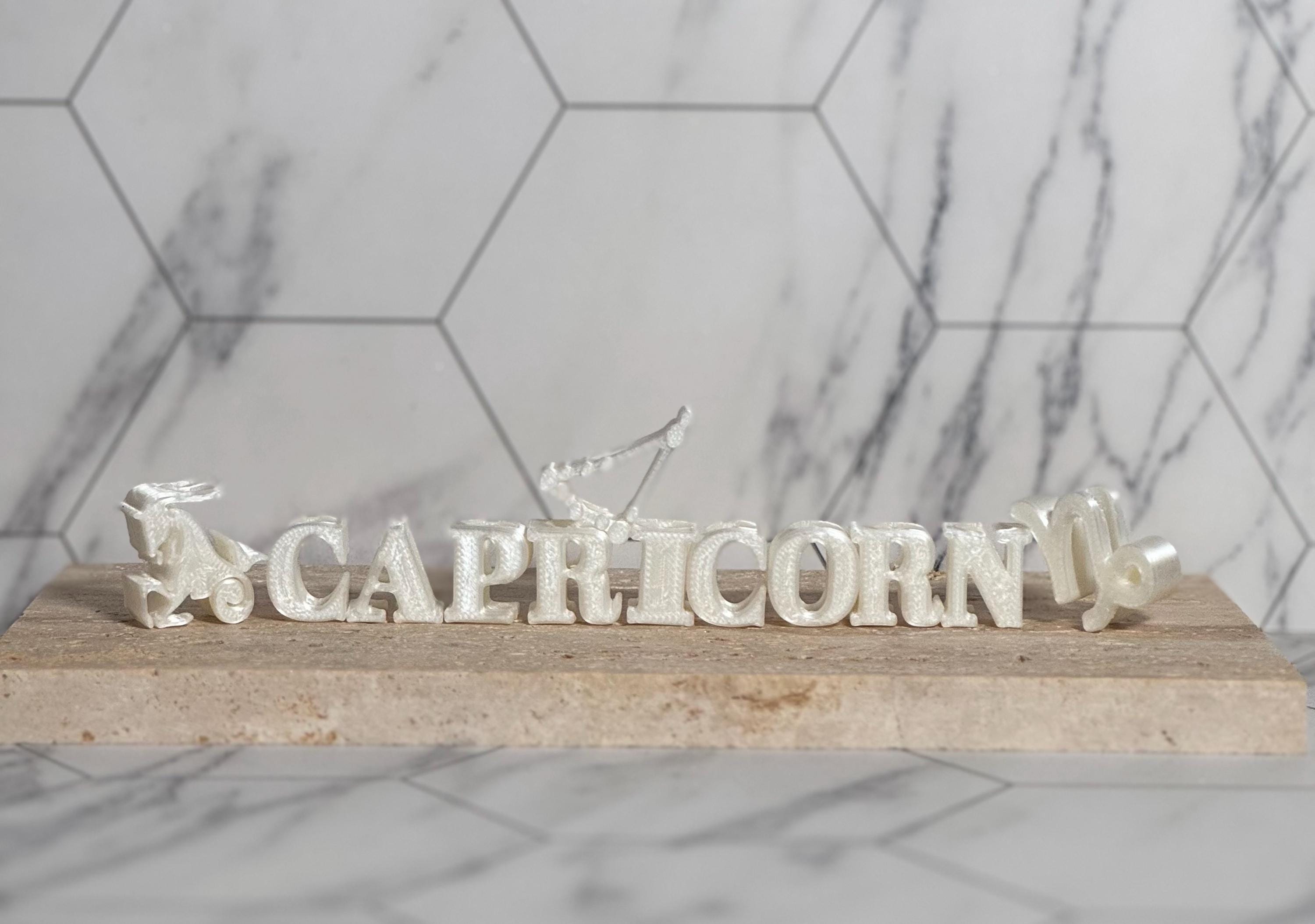 Capricorn Loc Beads