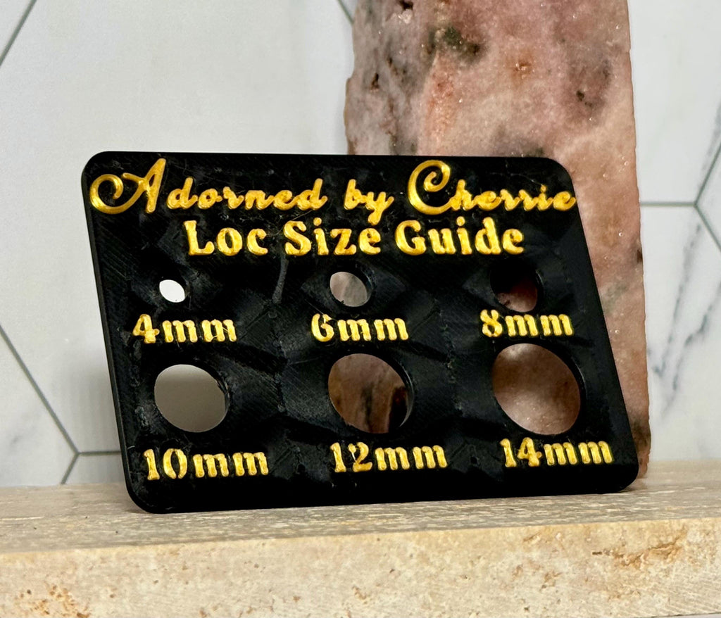 Loc Bead Size Guide