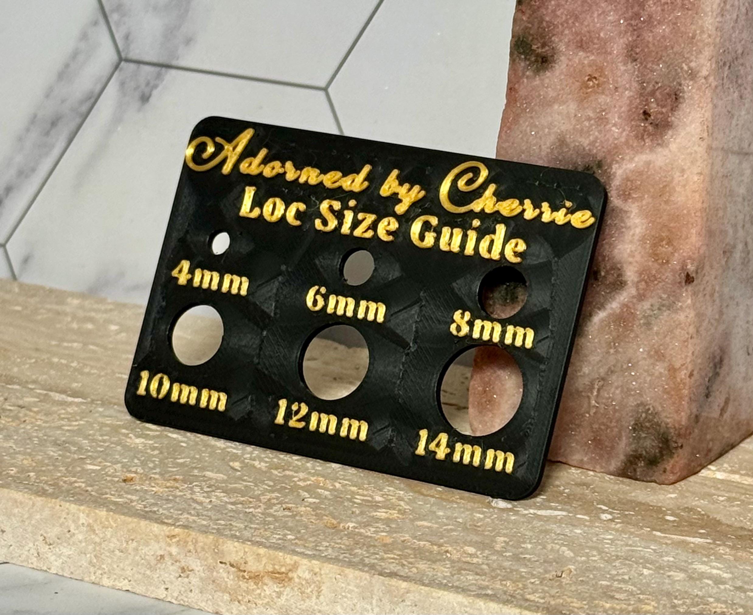 Loc Bead Size Guide