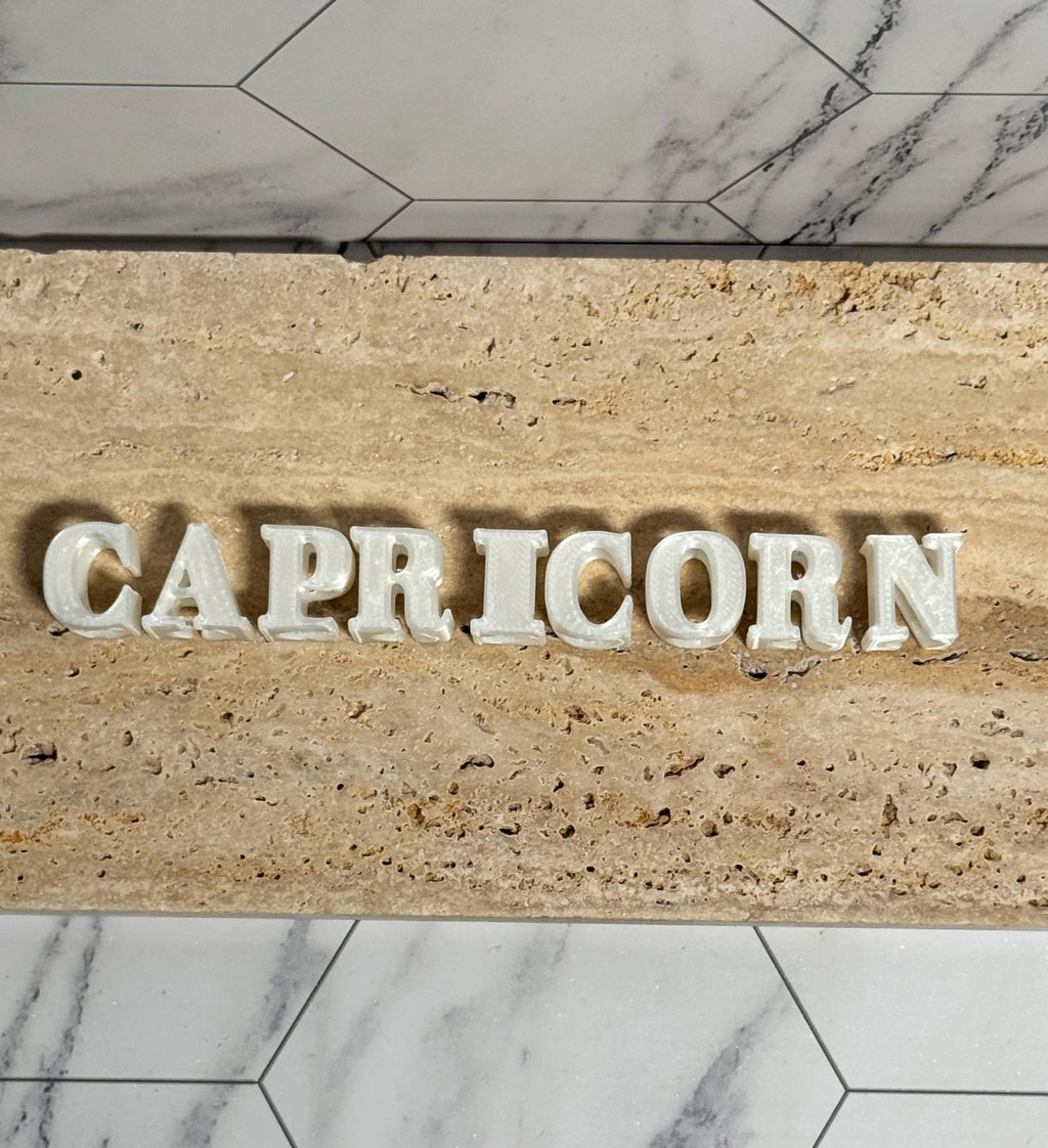 Capricorn Loc Beads