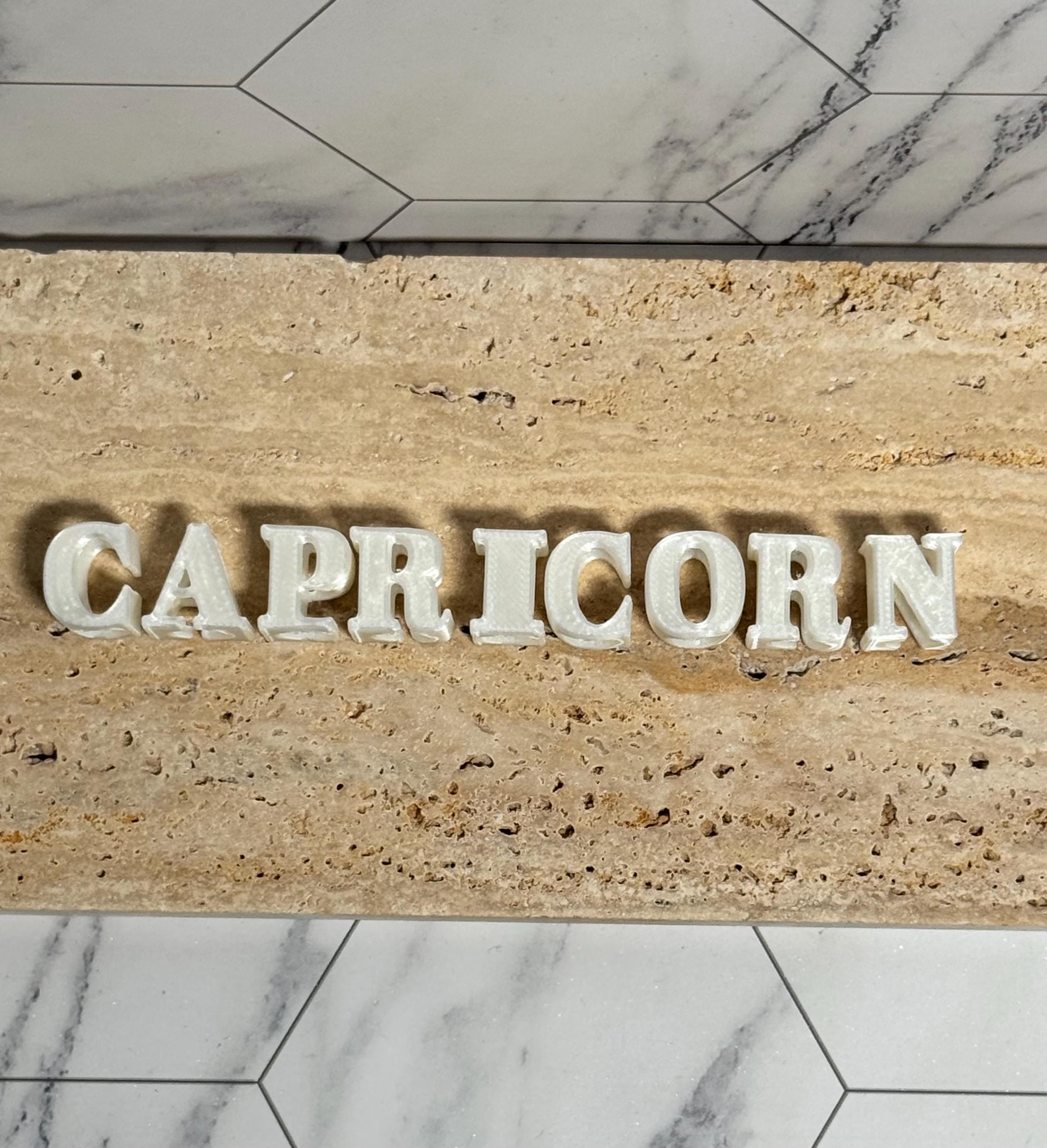 Capricorn Loc Beads