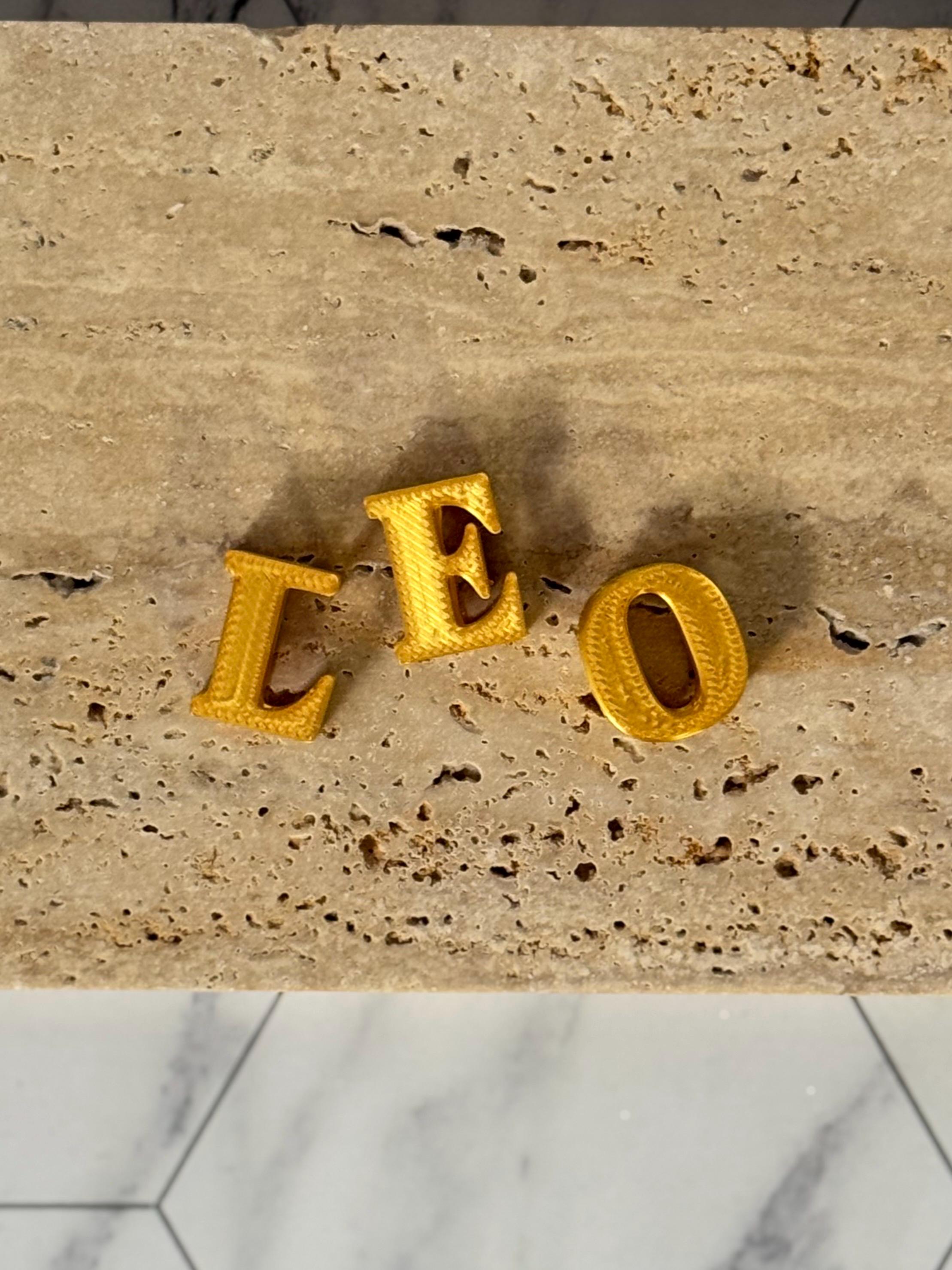 Leo Zodiac Loc Beads