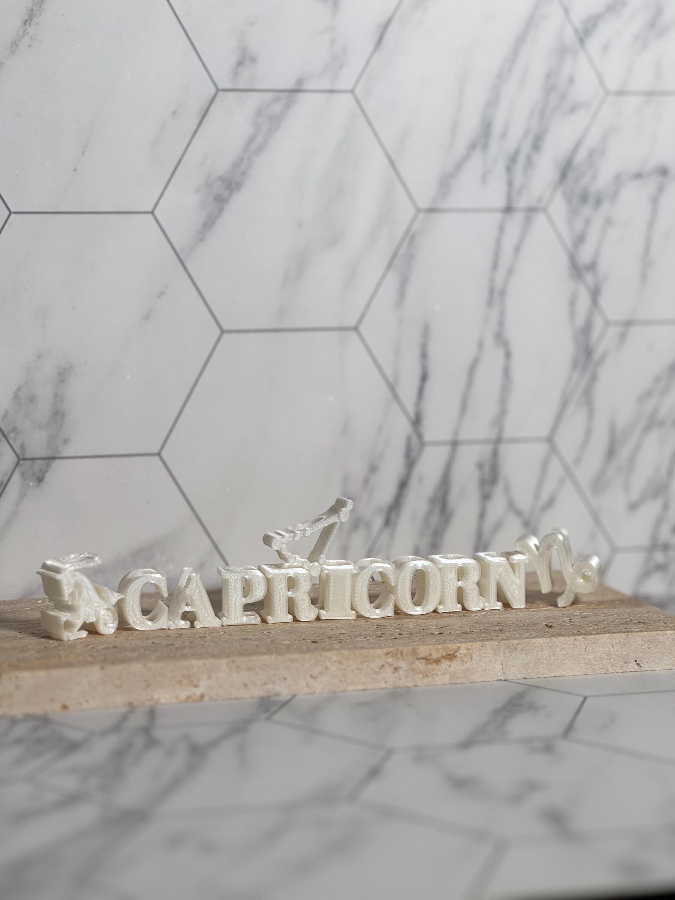 Capricorn Loc Beads