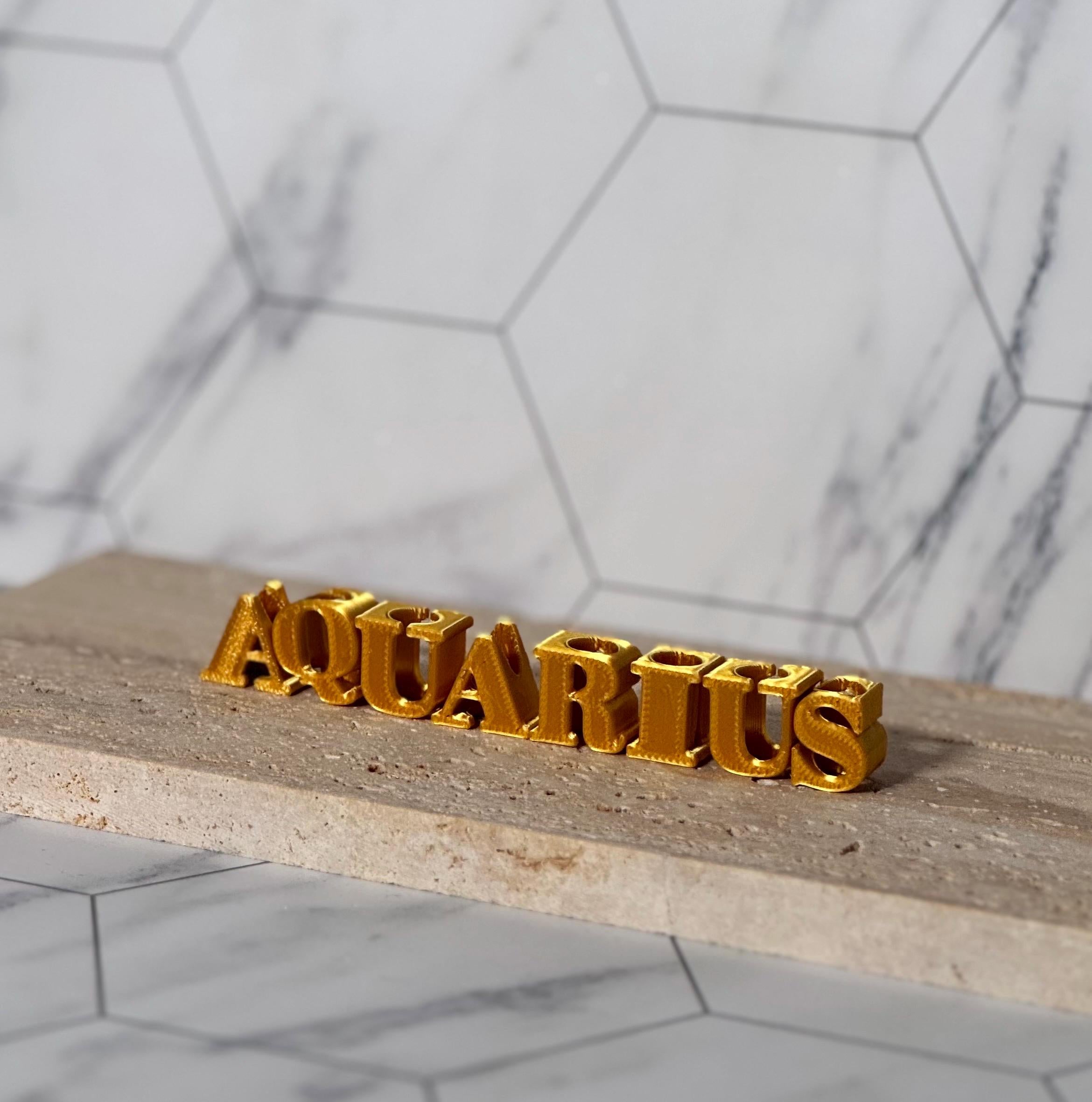 Aquarius Loc Beads