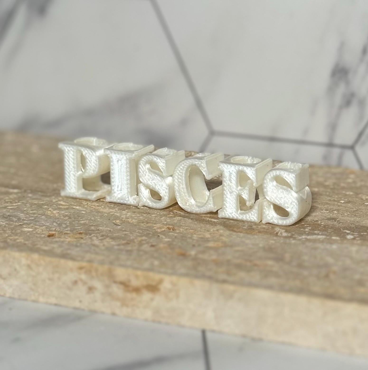 Pisces Loc Beads