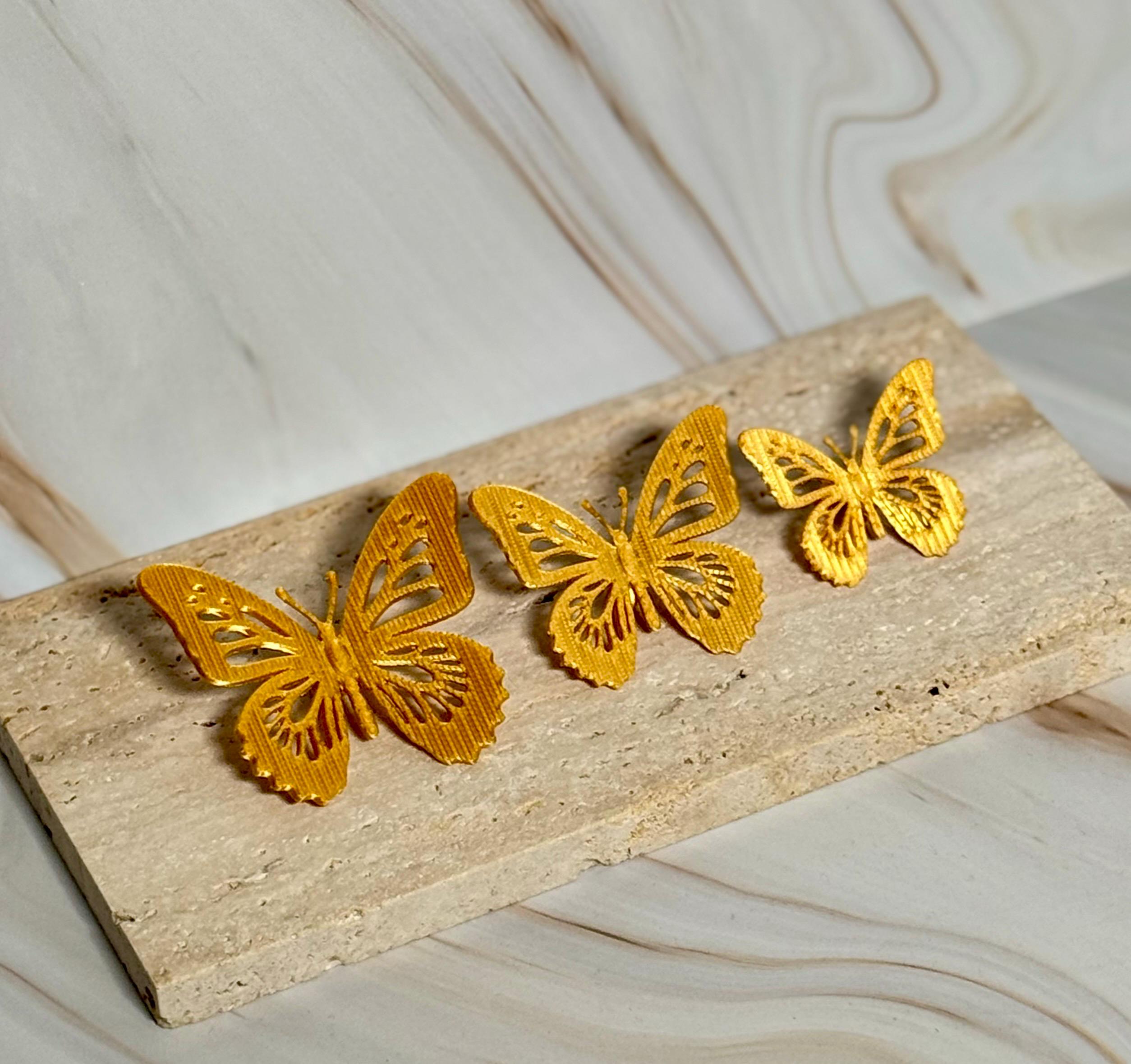 Butterfly Loc Beads Set of 3